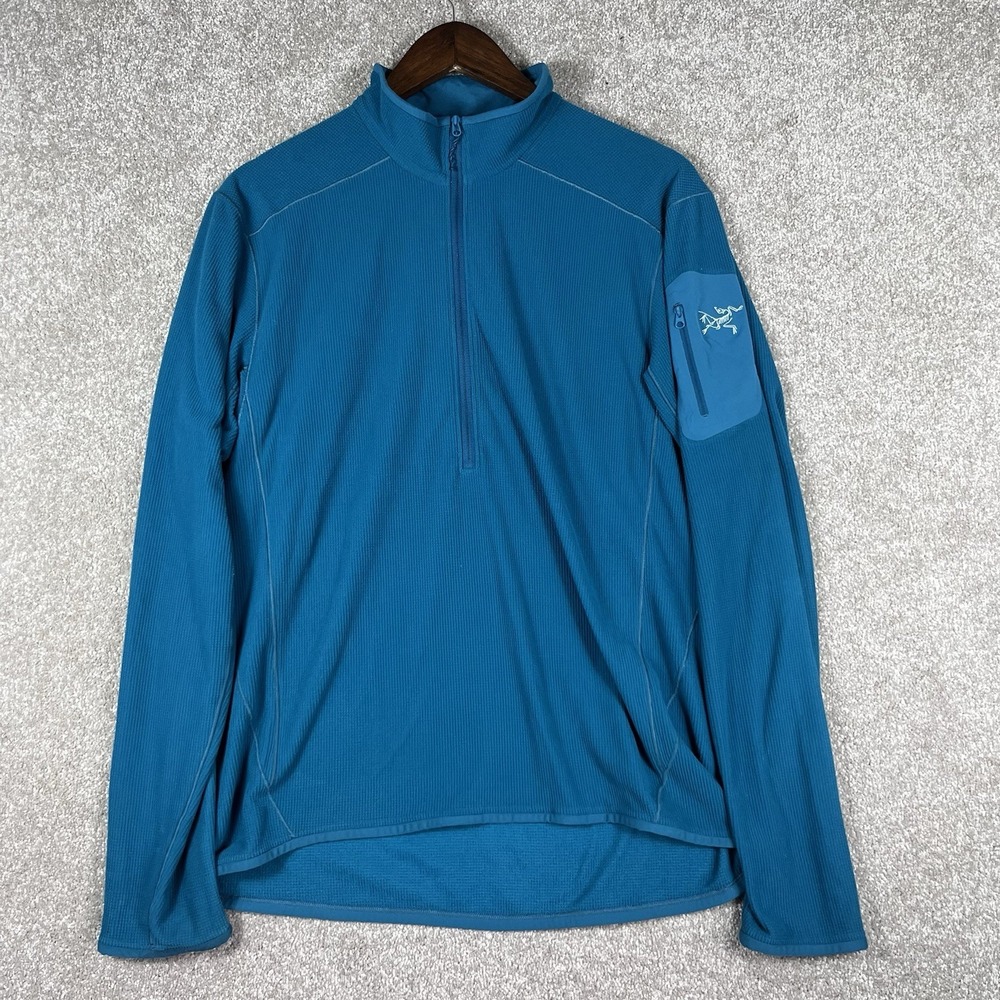 Arc'teryx Delta LT Jacket Mens M Polartec Fleece Hiking Sweater Mid Layer Zip